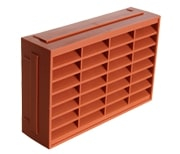 9Inch x 6Inch Terracotta Airbrick BM486/2 9Inch x 6Inch Terracotta Airbrick BM486/2